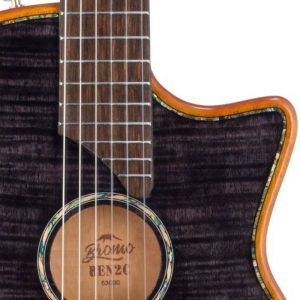 Bromo BEN2CE Nylon String fusion Craft Cutaway | 3 Tone Sunburst