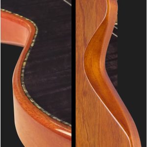 Bromo BEN2CE Nylon String fusion Craft Cutaway | 3 Tone Sunburst