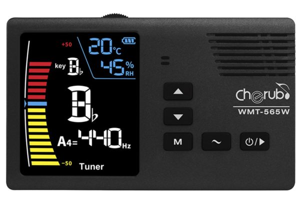 Cherub WMT-565W | 5 in 1 Wind Instrument Mate | Metronome-Tuner