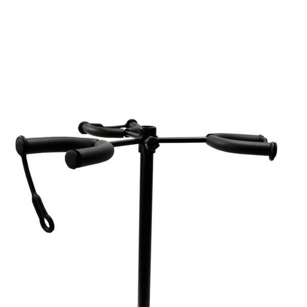 Apextone | 3409 tripod 3 guitar stand | with retaining Neck Band - Image 3