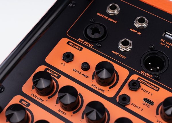 JOYO | BSK-40 | 40 Watt Battery and Mains Acoustic Amplifier | Digital effects - Image 8