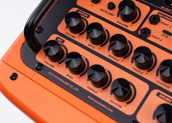 JOYO | BSK-40 | 40 Watt Battery and Mains Acoustic Amplifier | Digital effects - Image 4