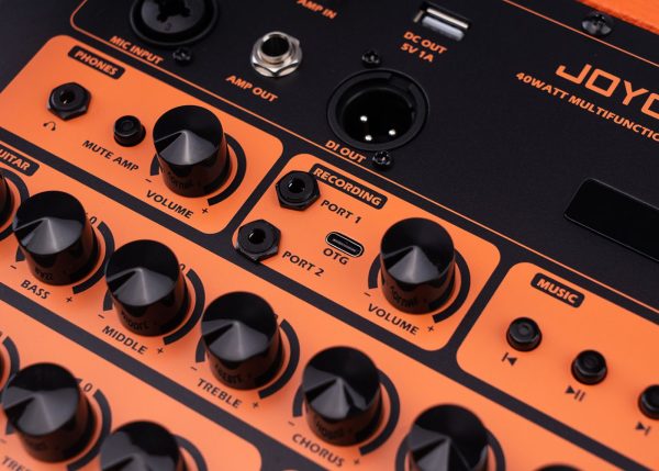 JOYO | BSK-40 | 40 Watt Battery and Mains Acoustic Amplifier | Digital effects - Image 3