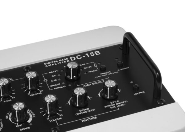 JOYO DC-15B | Battery or Mains Modelling Combo 15 Watt Electric Bass Amplifier - Image 4