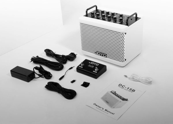 JOYO DC-15B | Battery or Mains Modelling Combo 15 Watt Electric Bass Amplifier - Image 9