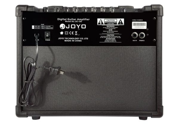 JOYO DC-30 | 30W Digital Amplifier | Multiple Effects and Drum Module - Image 4