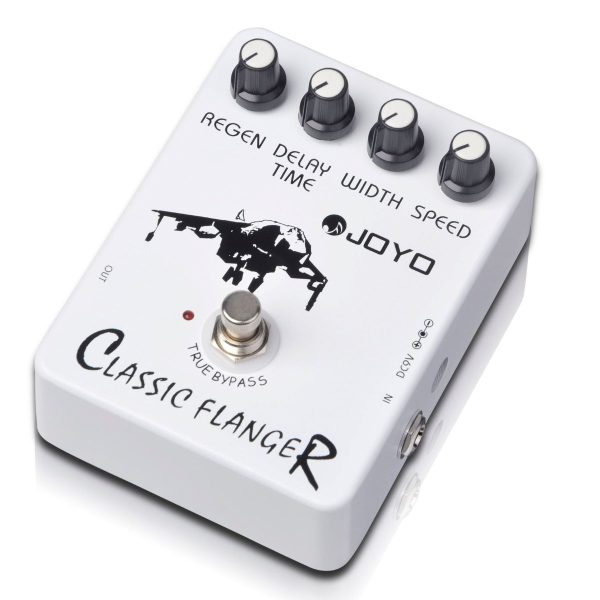 JOYO JF-07 | Classic Flanger Pedal | 4 adjustable knobs control Speed