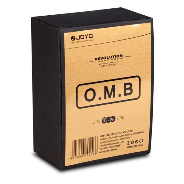 JOYO R-06 | O.M.B | Looper +Drum Pedal - Image 4