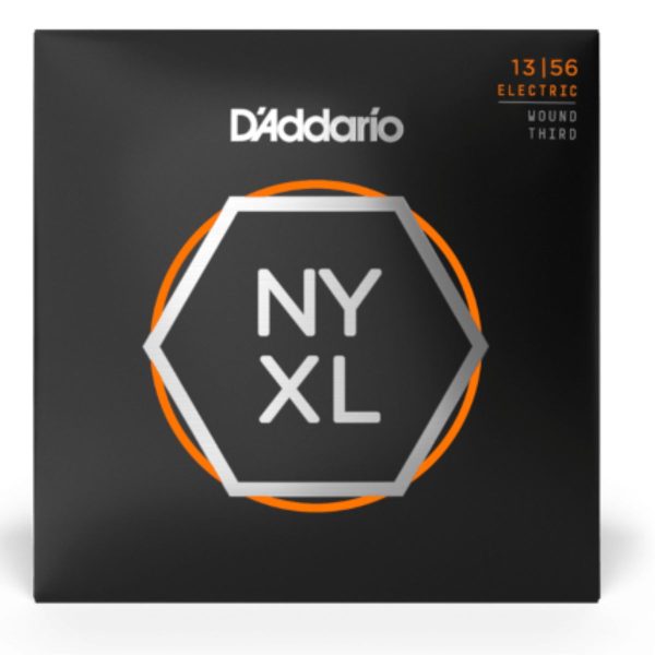 Daddario NYXL1356W | Electric NYXL Medium Gauge Electric Strings with Wound 3rd string - Image 3