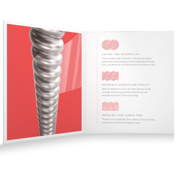Daddario XSE1052 | 10-52 Light Top/Heavy Bottom, XS Nickel Coated Electric Guitar Strings - Image 3