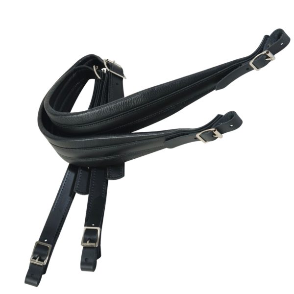 McBrides 48 to 72 Bass Piano Accordion leather straps