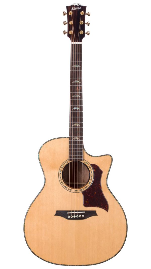 Bromo BAN2ce Danali Acoustic-Electric | Solid top, back and sides | Fishman Pick-up