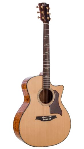 Bromo BAN2ce Danali Acoustic-Electric | Solid top, back and sides | Fishman Pick-up