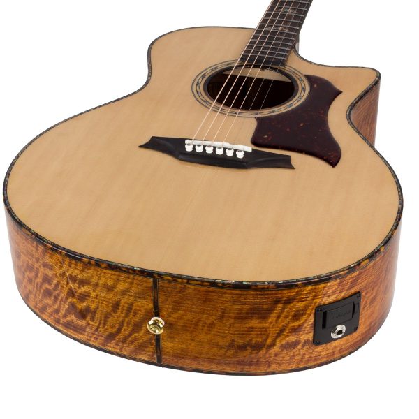 Bromo BAN2ce Danali Acoustic-Electric | Solid top, back and sides | Fishman Pick-up