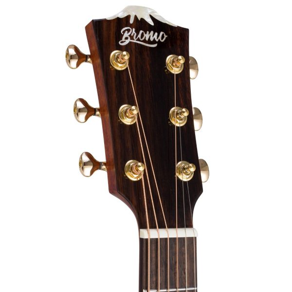 Bromo BAN2ce Danali Acoustic-Electric | Solid top, back and sides | Fishman Pick-up