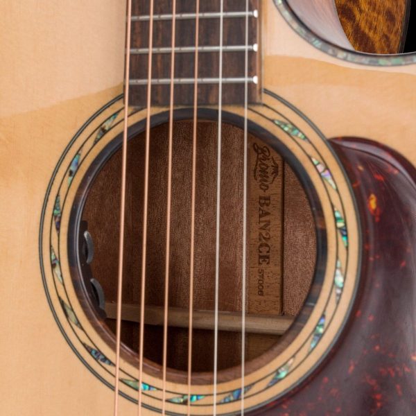 Bromo BAN2ce Danali Acoustic-Electric | Solid top, back and sides | Fishman Pick-up