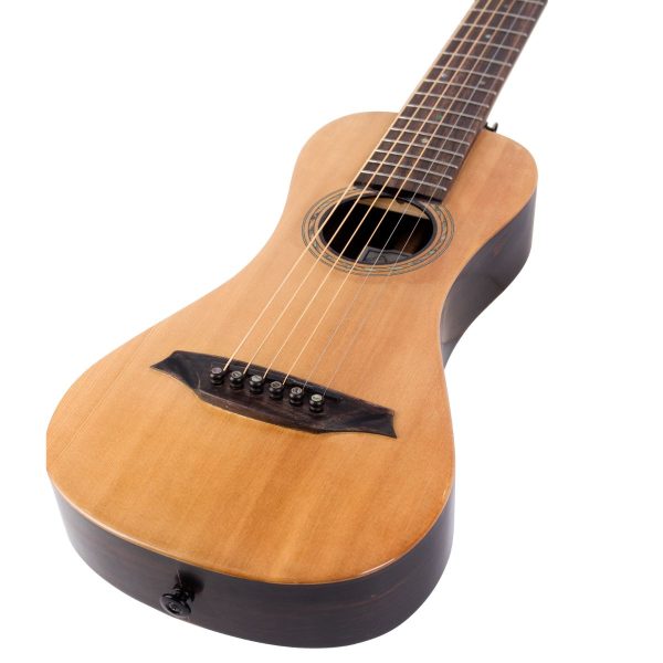 Bromo BAR3 Rocky Series | Travel Acoustic Guitar | Solid Spruce top