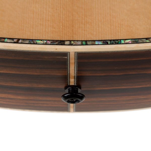 Bromo BAR5CE Concert Rocky Series | Solid Spruce | Ebony |Fishman Sonitone