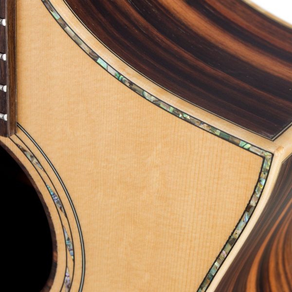 Bromo BAR5CE Concert Rocky Series | Solid Spruce | Ebony |Fishman Sonitone
