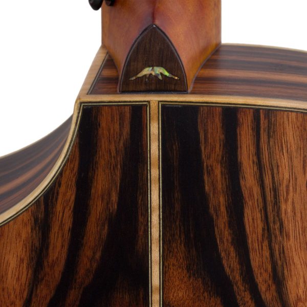 Bromo BAR5CE Concert Rocky Series | Solid Spruce | Ebony |Fishman Sonitone