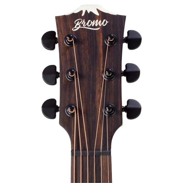 Bromo BAR5CE Concert Rocky Series | Solid Spruce | Ebony |Fishman Sonitone