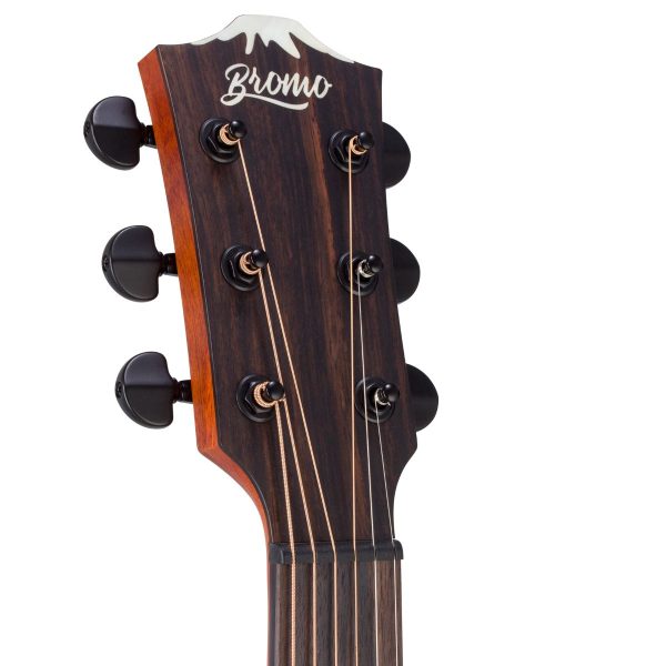 Bromo BAR5CE Concert Rocky Series | Solid Spruce | Ebony |Fishman Sonitone