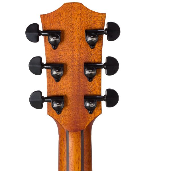 Bromo BAR5CE Concert Rocky Series | Solid Spruce | Ebony |Fishman Sonitone