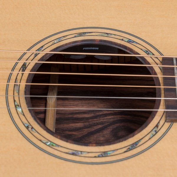 Bromo BAR5CE Concert Rocky Series | Solid Spruce | Ebony |Fishman Sonitone