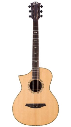 Bromo BAR5CEL Concert Rocky Series | Solid Spruce | Ebony |Fishman Sonitone | Left Hand