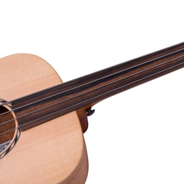 Bromo BAT8EFL |Tahoma Mini Jumbo Fretless Bass | Solid Spruce top