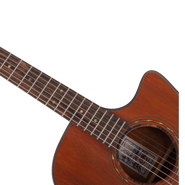 Bromo BATMCE | Tahoma Grand Auditorium Cutaway |4 Band EQ |All Mahogany