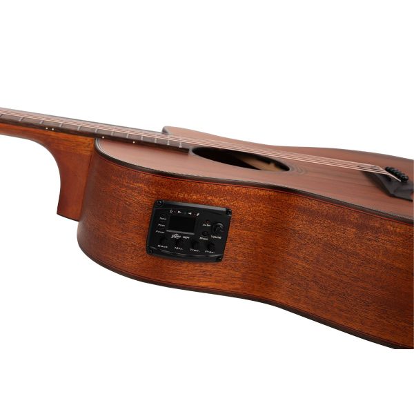 Bromo BATMCE | Tahoma Grand Auditorium Cutaway |4 Band EQ |All Mahogany