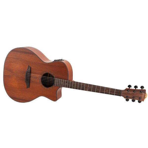 Bromo BATMCE | Tahoma Grand Auditorium Cutaway |4 Band EQ |All Mahogany