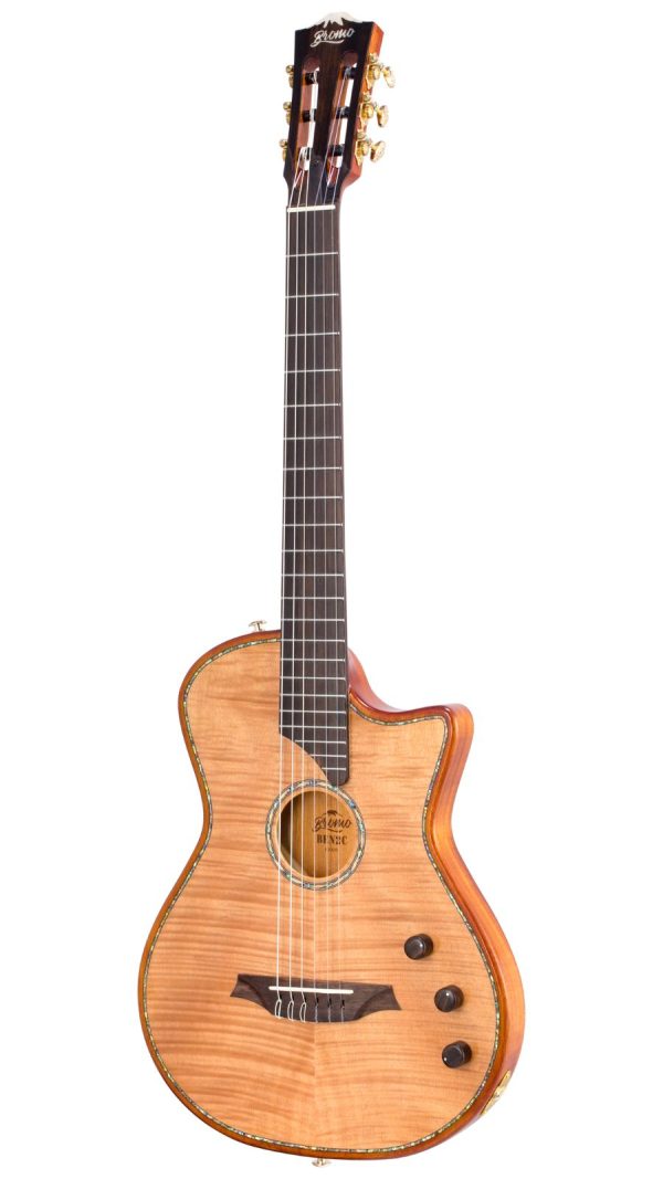 Bromo BEN2CE Nylon String fusion Craft Cutaway  | Natural