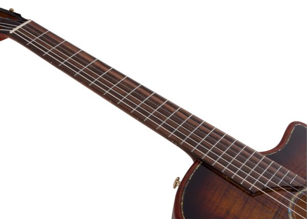 Bromo BEN2CE Nylon String fusion Craft Cutaway  | 3 Tone Sunburst