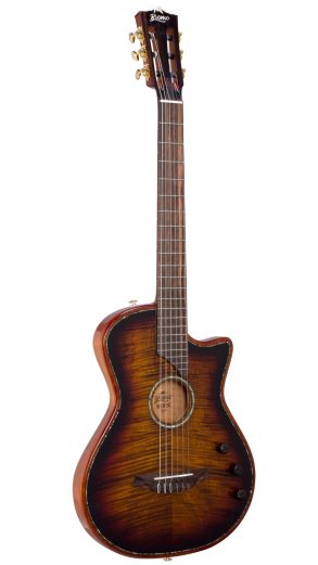 Bromo BEN2CE Nylon String fusion Craft Cutaway  | 3 Tone Sunburst
