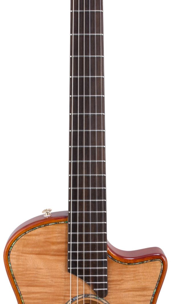 Bromo BEN2CE Nylon String fusion Craft Cutaway  | Natural