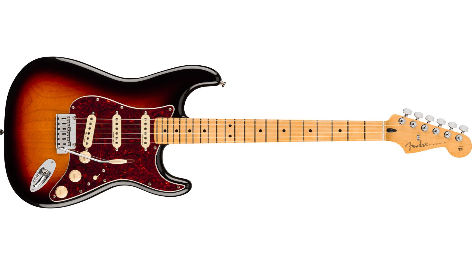 Fender Player II Modified Stratocaster® Maple FB | 3 Tone SB | Waltons Music Fender Player II Modified Stratocaster® Maple FB | 3 Tone SB