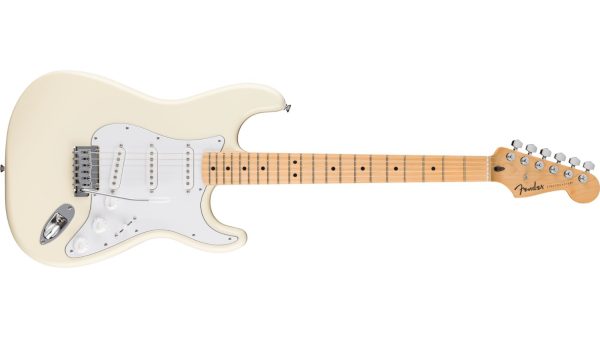Standard Stratocaster®, Maple FB, White Pickguard, Olympic White