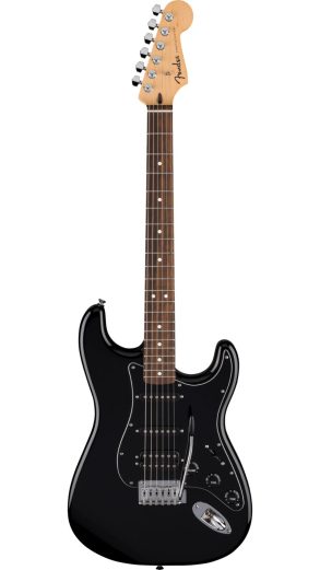 Standard Stratocaster® HSS, Laurel FB, Black Pguard, Black