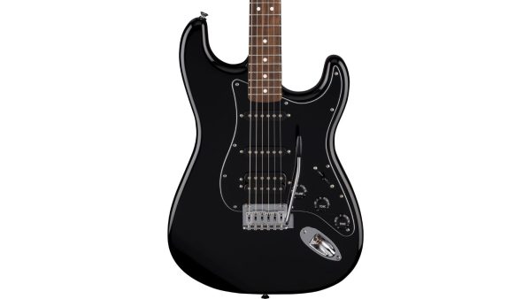 Standard Stratocaster® HSS, Laurel FB, Black Pguard, Black