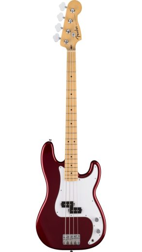 Standard Precision Bass®, Maple FB, White Pickguard, Candy Cola