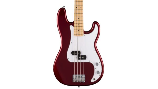 Standard Precision Bass®, Maple FB, White Pickguard, Candy Cola