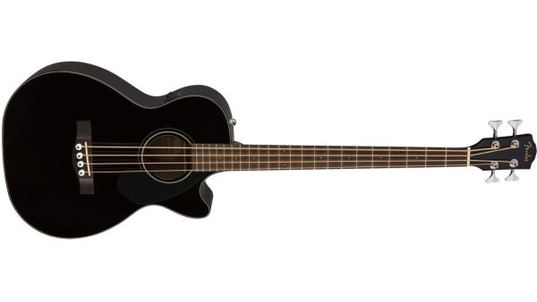 Fender B60-SCE Acoustic Bass Black