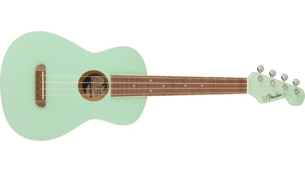 Avalon Tenor Ukulele, Walnut Fingerboard, Surf Green