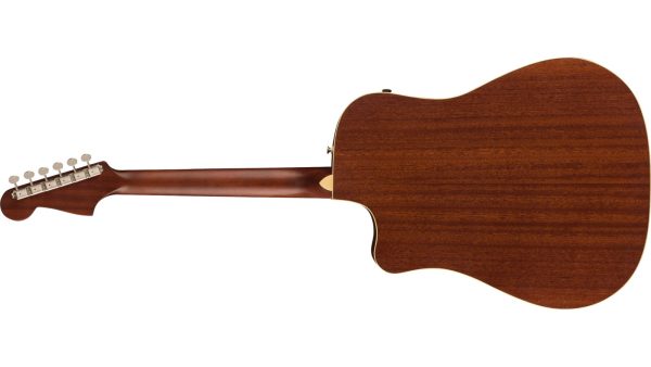 Redondo Player, Walnut FB,   Candy Apple red