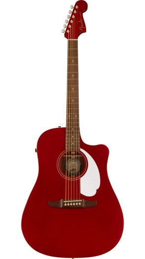 Redondo Player, Walnut FB,   Candy Apple red