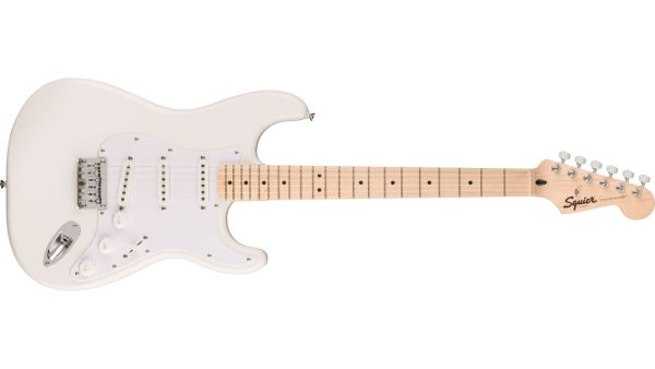 Squier Sonic® Stratocaster® HT | Maple Fingerboard, White Pickguard | Arctic White - Image 7