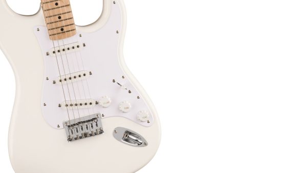 Squier Sonic® Stratocaster® HT | Maple Fingerboard, White Pickguard | Arctic White - Image 5