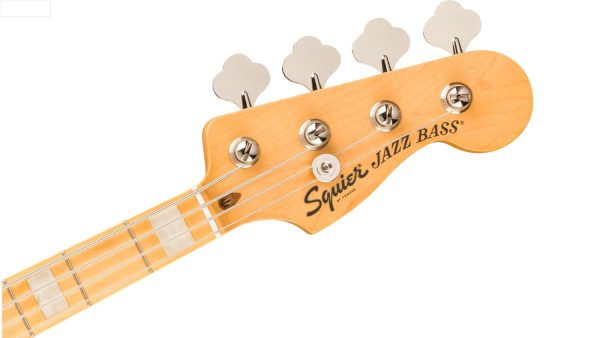 Classic Vibe™ Active '70s Jazz Bass® | Maple FB | Parchment PG | Ocean Turquoise - Image 3